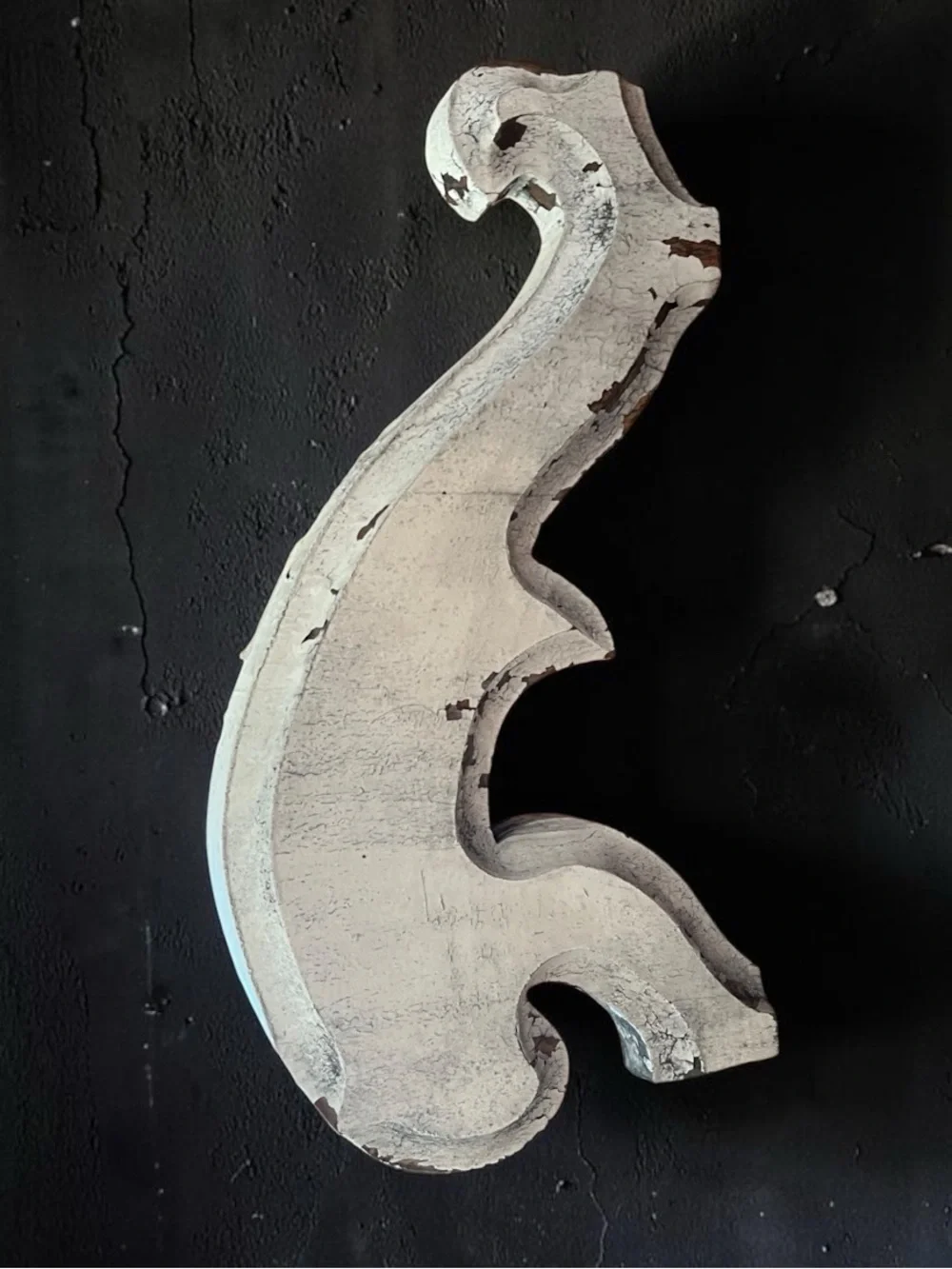 Antique Decorative Architectural Wooden Corbel